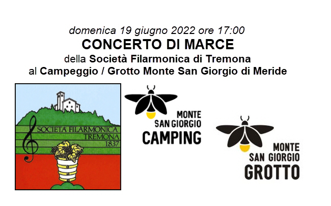 Concerto 2022 al Grotto Camping Monte San Giorgio